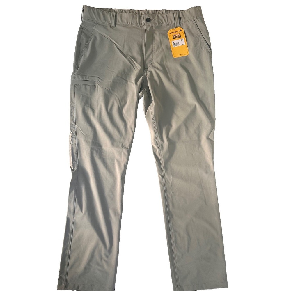 Carhartt Force Sun Defender Pants Mens Large Tall Regular Relaxed Fit Tan NWT
